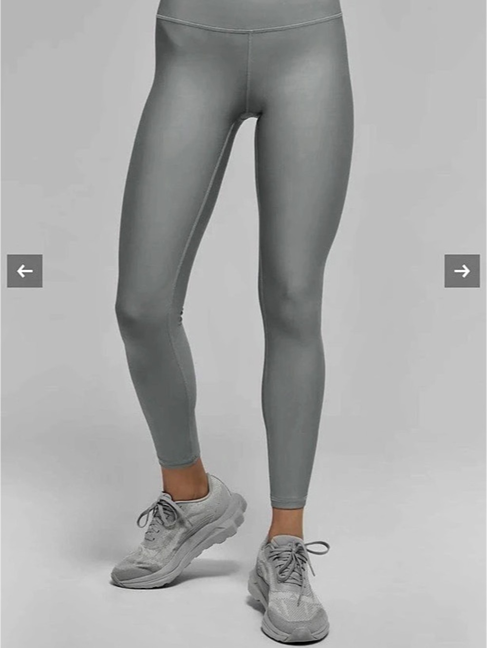 Alo Yoga Airbrush Legging Airbrush Leggings in Gray Size Medium NWT